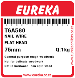 T6A580 - Wire Nail -T6A580_Label_T